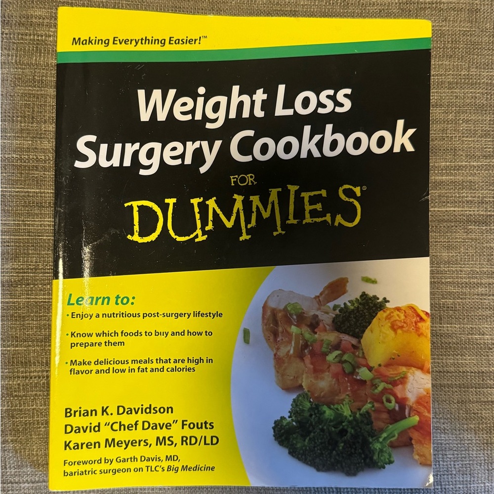 Weight Loss Surgery Cookbook for Dummies